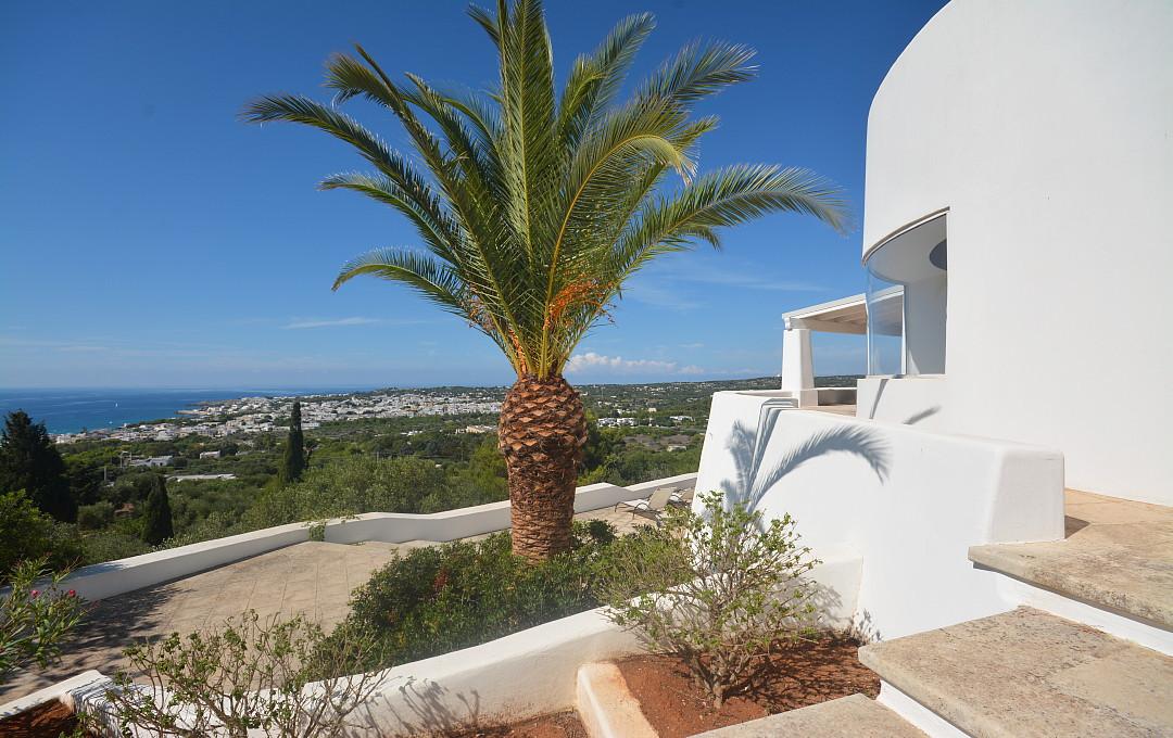 Entrata vista mare